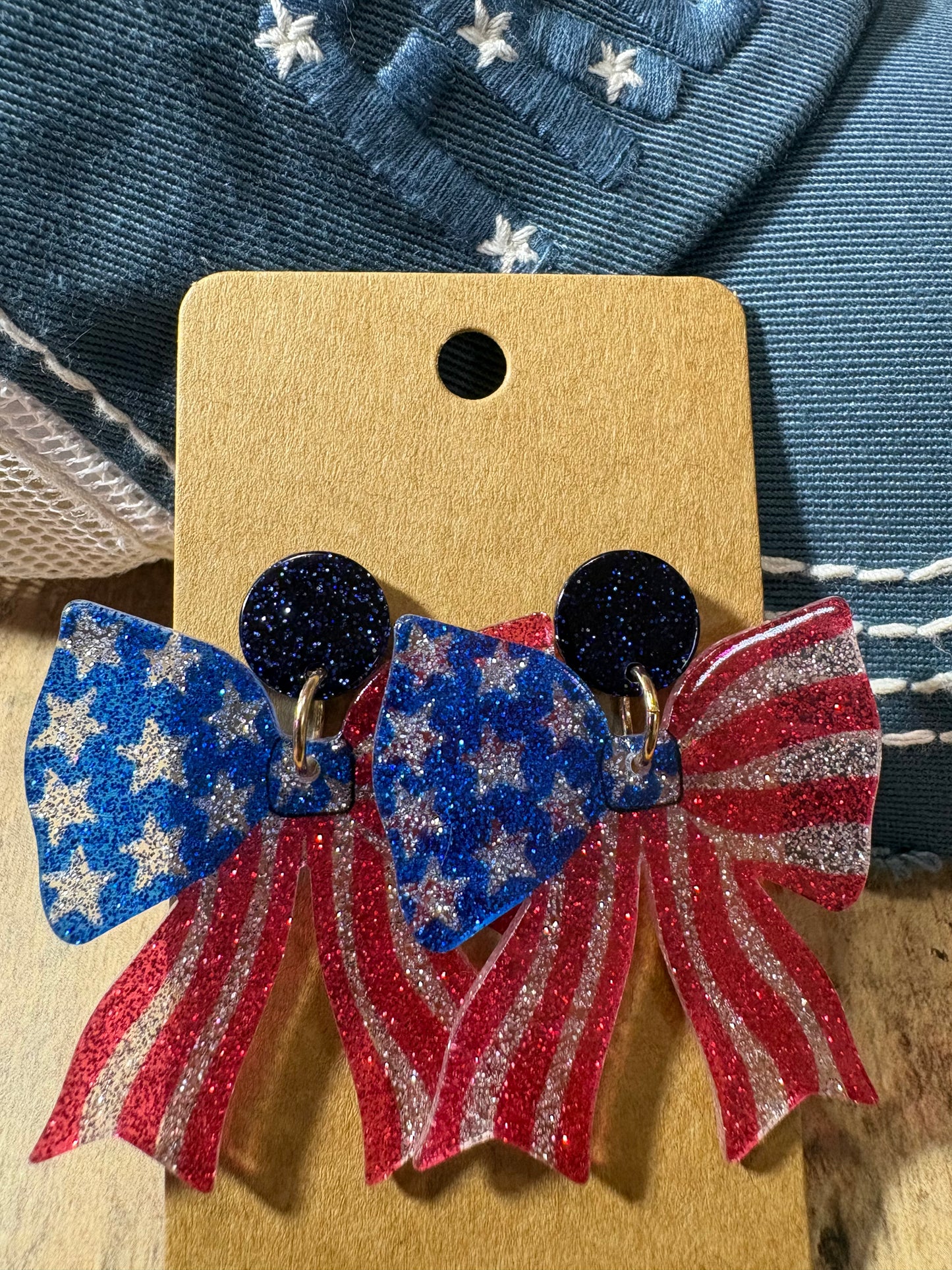 Freedom Bow Earrings