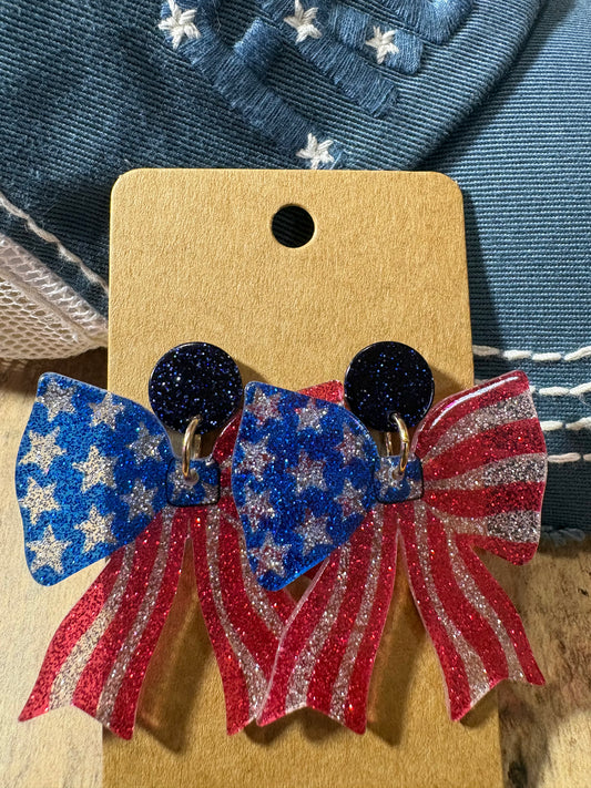 Freedom Bow Earrings