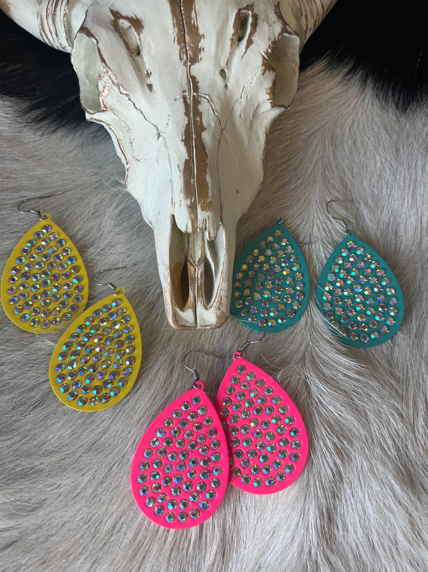 Summer Time Neon Earrings