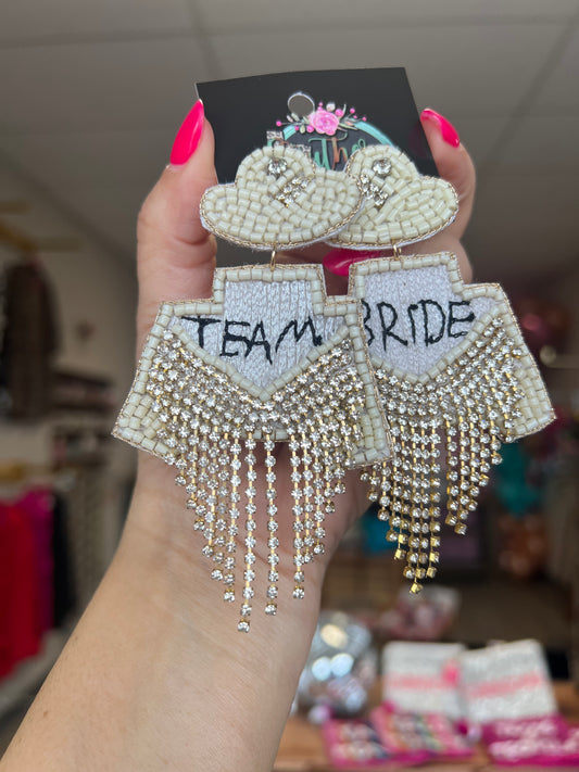 TEAM BRIDE Pearl Bling